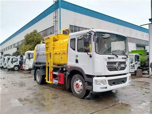 國六東風(fēng)D9餐廚垃圾車，10方國六餐廚垃圾車