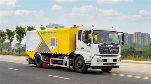 東風(fēng)天錦全新一代吸塵王(滾掃車）震撼上市 