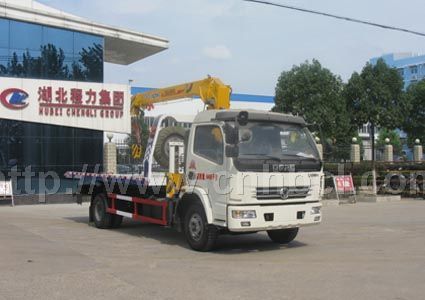 國四東風多利卡隨車吊帶清障車