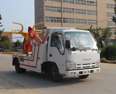 國(guó)五慶鈴五十鈴抱胎式清障車