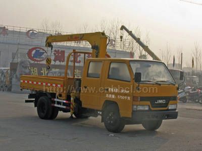 江鈴2噸直臂隨車吊 2噸折隨車起重運輸車